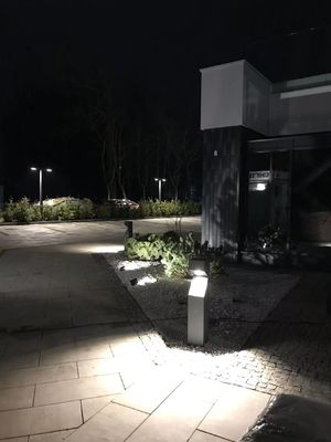 Ứng dụng hiệu quả cao COB đèn LED, đèn đường ngoài trời nhôm cỏ