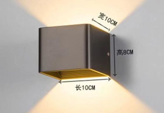 220V ngoài trời đèn LED tường gắn, chống nước lên và xuống đèn sạc mặt trời