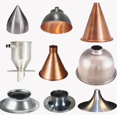 Bảng kim loại tùy chỉnh Spun kim loại Chiếc máy quay